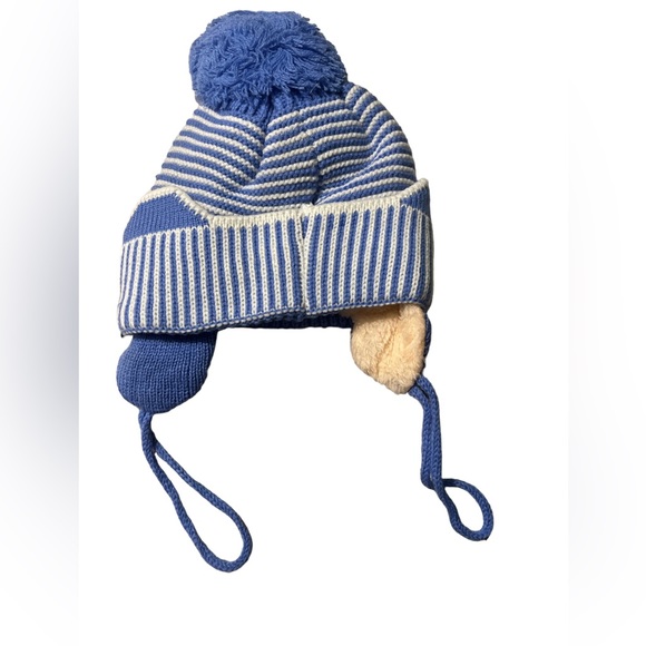 NWT Zacharias Kid Cap Teddy Bear Look Pack of 2 Winter Woolen Cap❄️☃️ - Picture 4 of 6